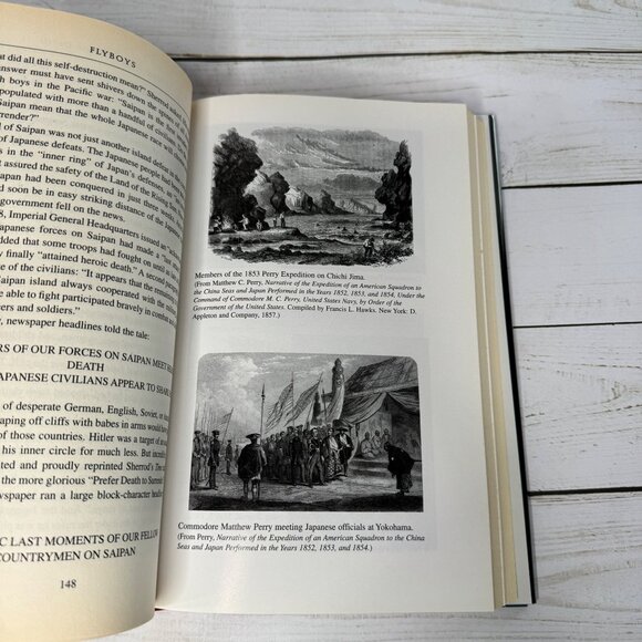 Flyboys James Bradley Hardcover Signed 1st Ed 2nd Printing WWII History Ephemera - Picture 7 of 10